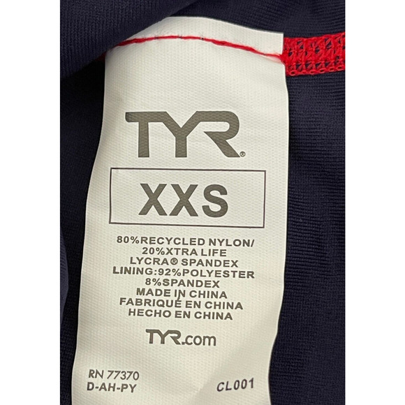 TYR Women TYReco GUARD DimaxFit TWO Piece Tankini SwimSuit - RED Size XXS $65 - Picture 4 of 6